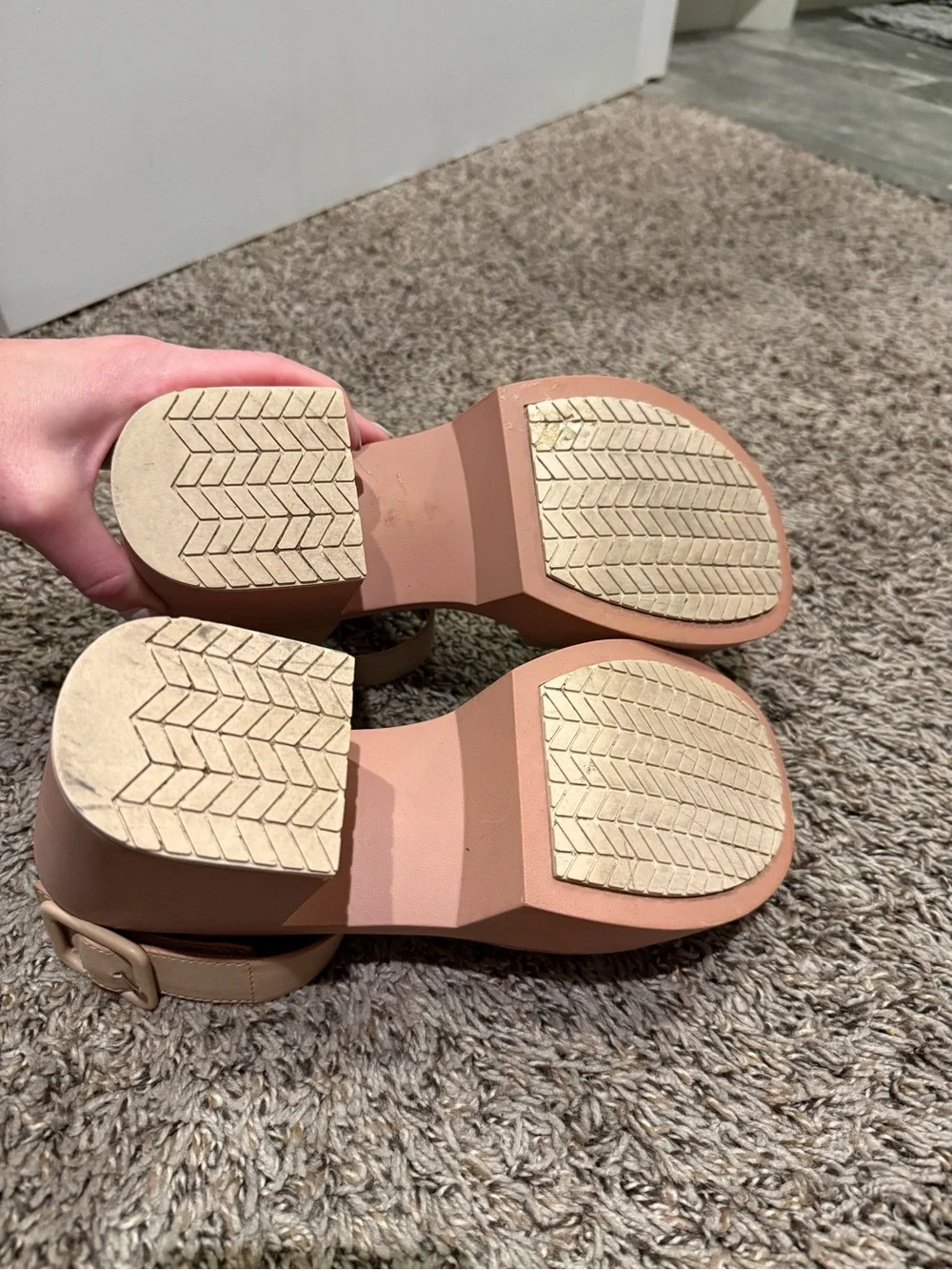 Naked Feet Iconoclast Block Platform Sandal with Ankle Strap